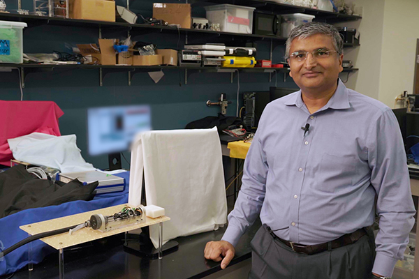 Jaydev Desai, one of the inventors of the COAST system.